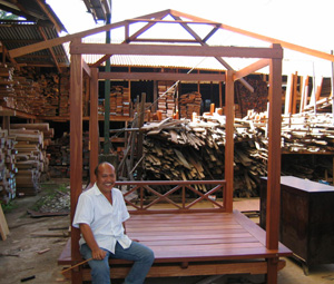 canopy bed platform